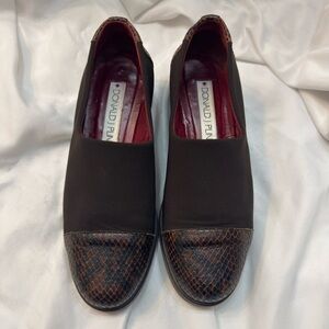 Donald J Pliner 24467 Snake Skin Slip On Shoes Womens‎ Size 6